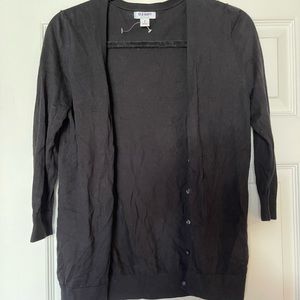 Black old navy button up cardigan